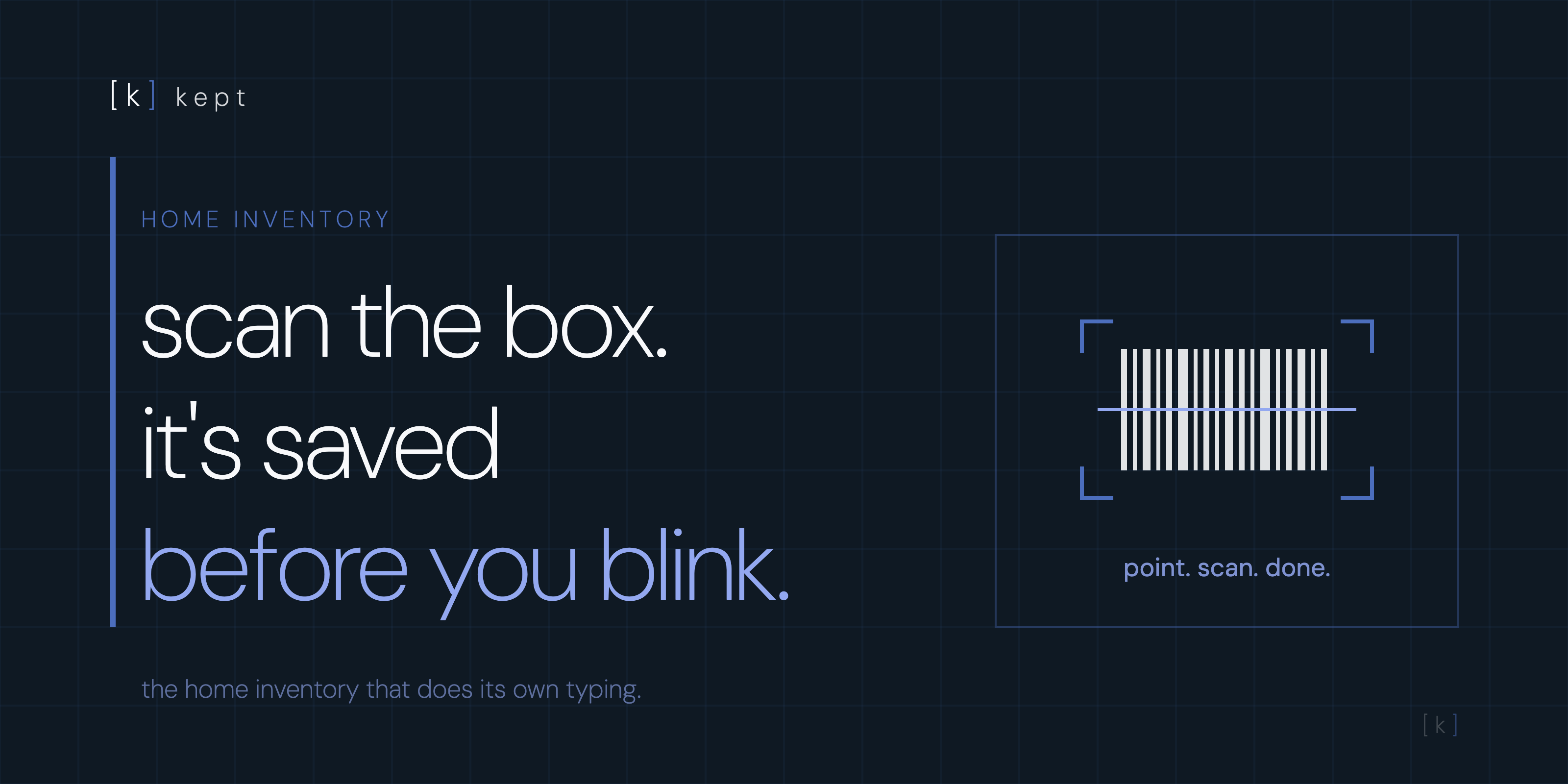 a phone scanning the barcode on an appliance box, with the product details auto-filling on screen