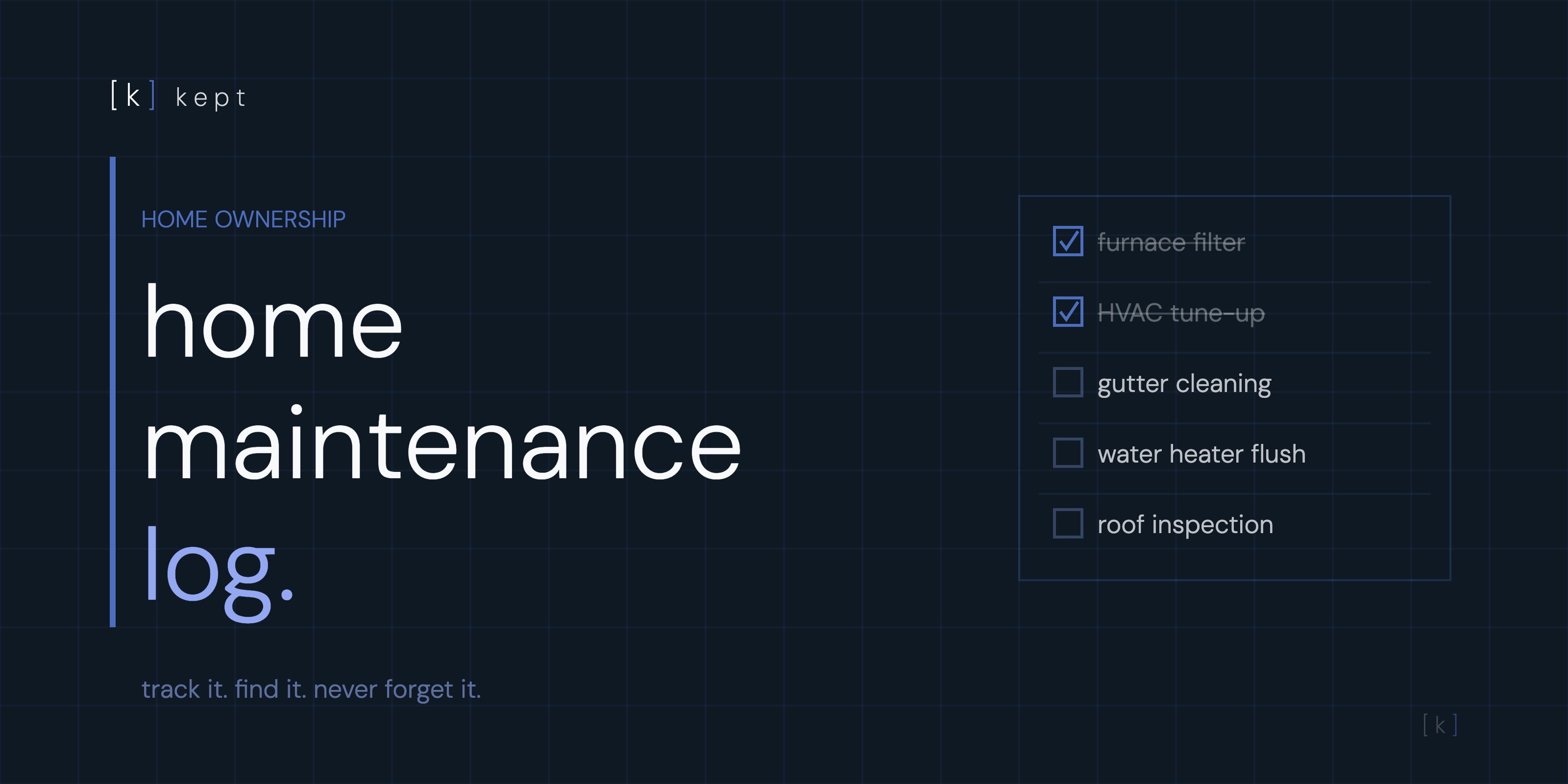 Home Maintenance Log: How to Track It All