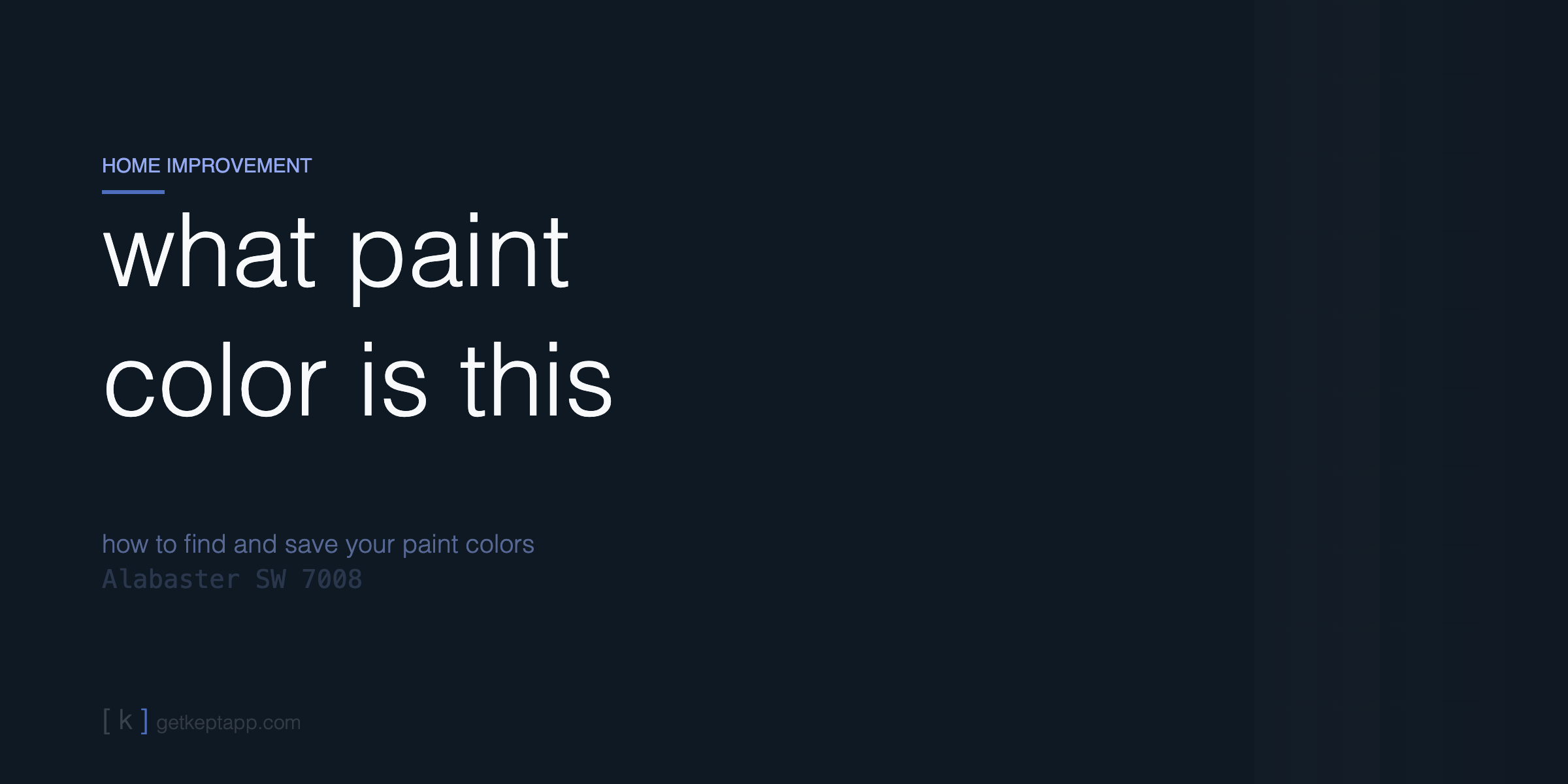 how to find and save paint colors