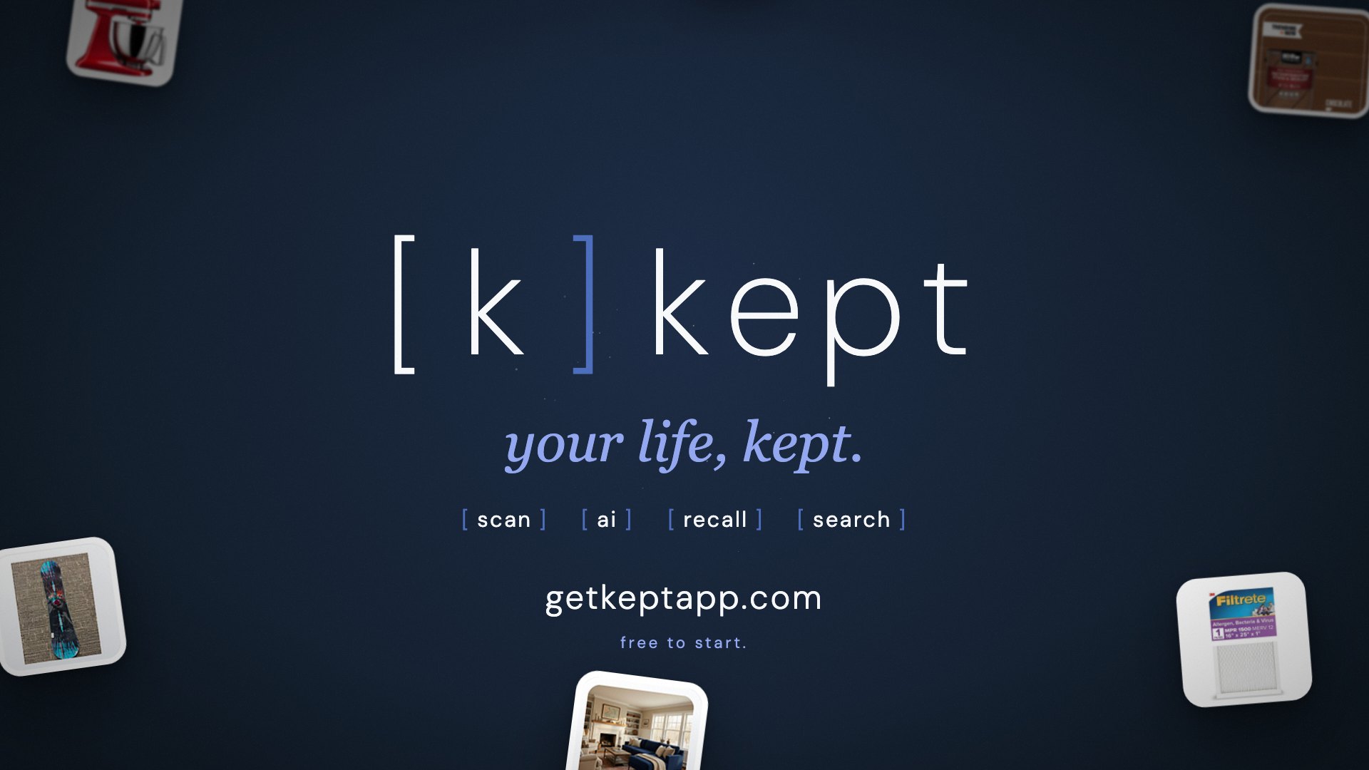kept — your life, kept